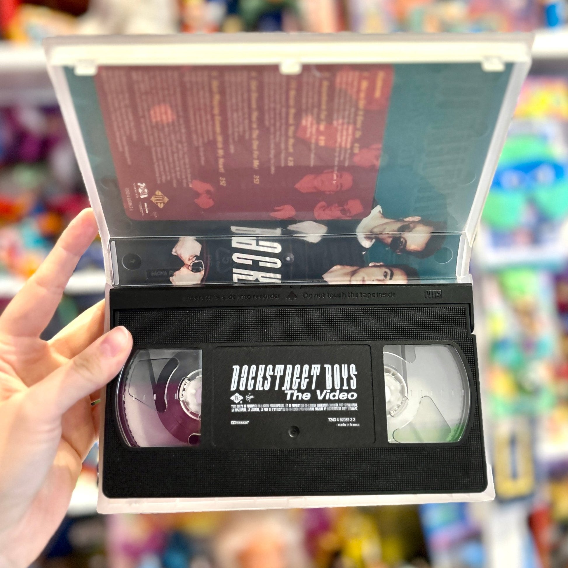 VHS: Backstreet Boys The Video (1996) - PopCultGang