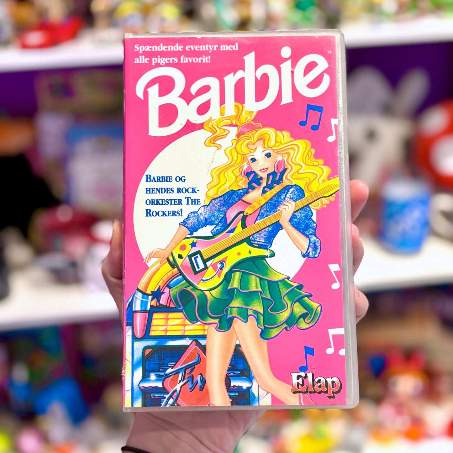 VHS: Barbie and the Rockers: Out of This World (danish dub, 1987) - PopCultGang