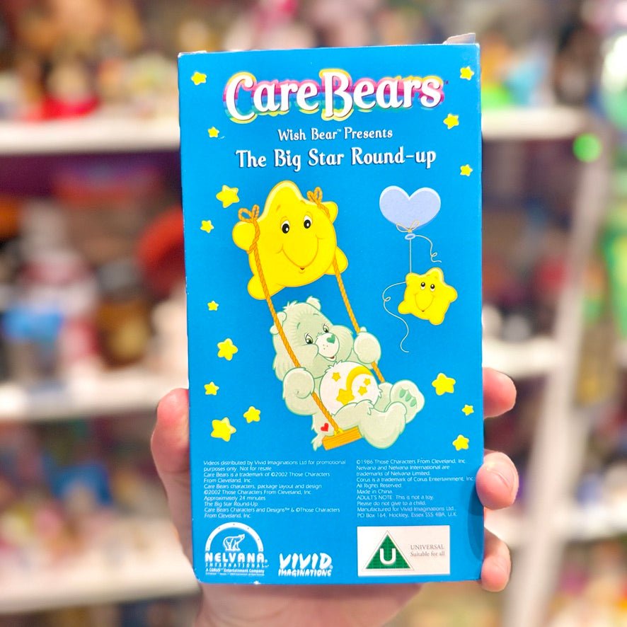 VHS: Care Bears - Wish Bear Presents The Big Star Round - Up (2002) - PopCultGang