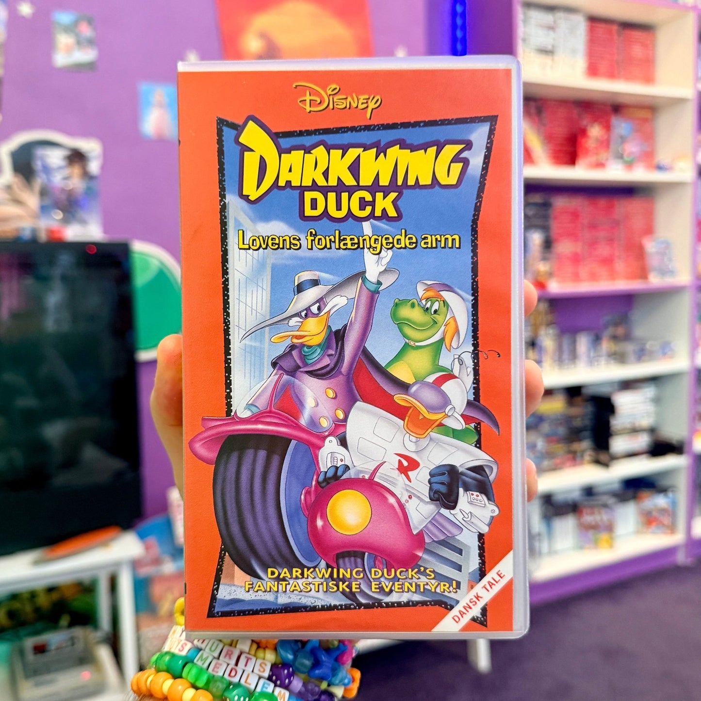VHS: Darkwing Duck - Lovens Forlængede Arm (Disney, danish dub, 90s) - PopCultGang