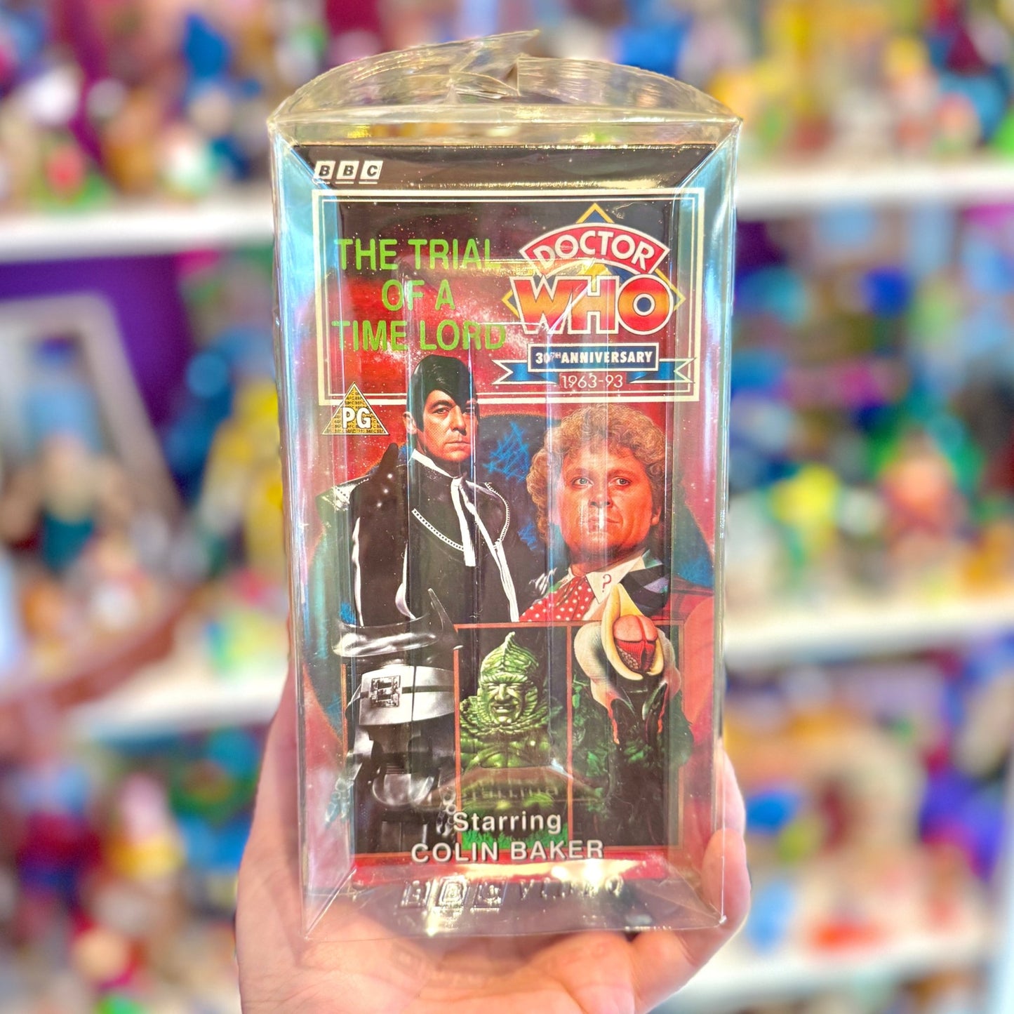 VHS: Doctor Who - The Trial of A Time Lord - Tardis Tin Box Set 30th Anniversary Limited Edition (90s) - PopCultGang