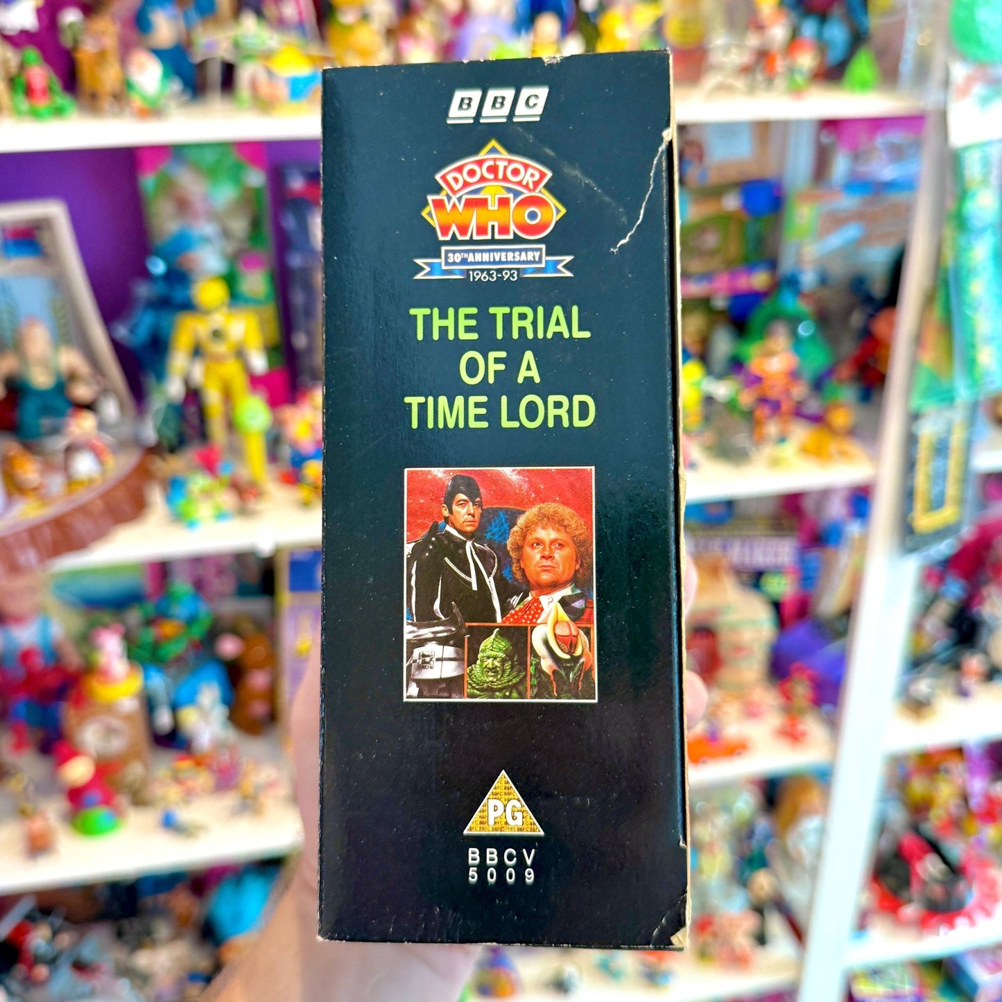 VHS: Doctor Who - The Trial of A Time Lord - Tardis Tin Box Set 30th Anniversary Limited Edition (90s) - PopCultGang