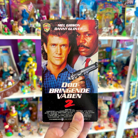 VHS: Dødbringende Våben 2 (Lethal Weapons 2, danish version, 90s) - PopCultGang