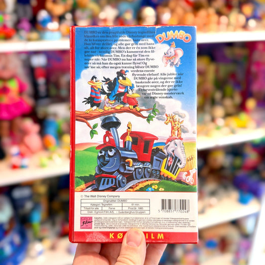 VHS: Dumbo (Disney, danish dub, 80s) - PopCultGang