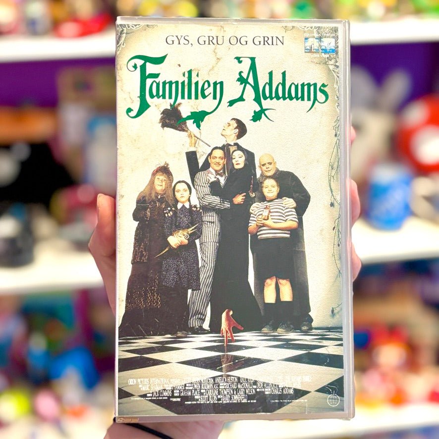VHS: Familien Addams - The Addams Family (danish subtitles, 90s) - PopCultGang