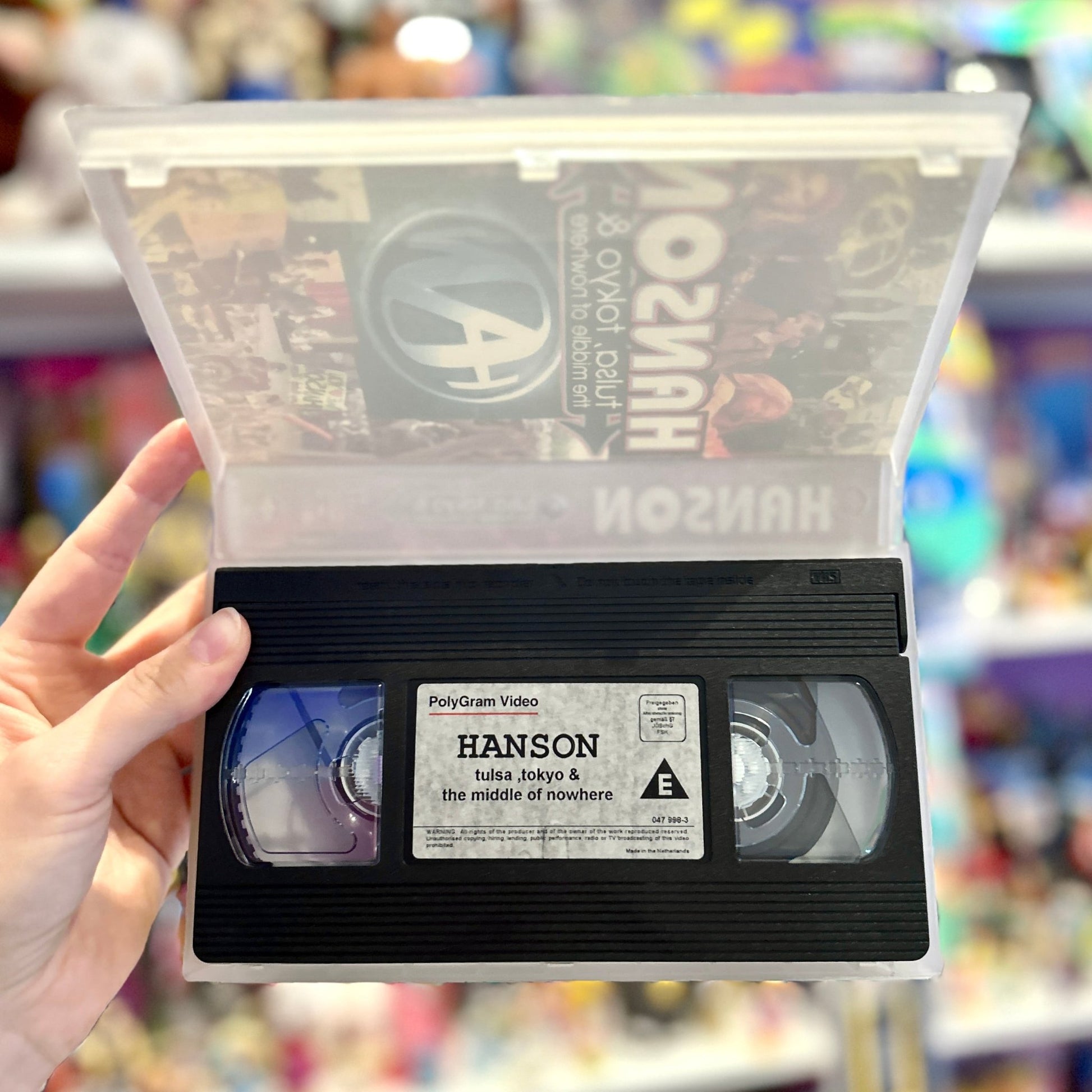 VHS: Hanson - tulsa, tokyo & the middle of nowhere (1997) - PopCultGang