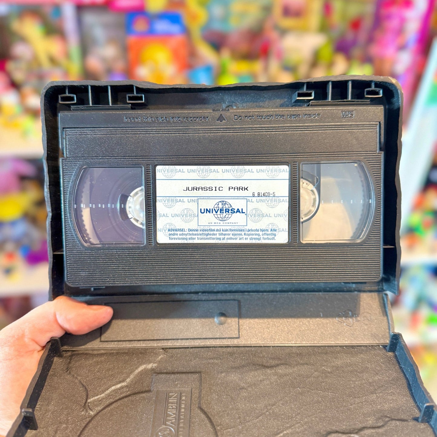 VHS: Jurassic Park - Fossil Edition (collector's box, 90s) - PopCultGang