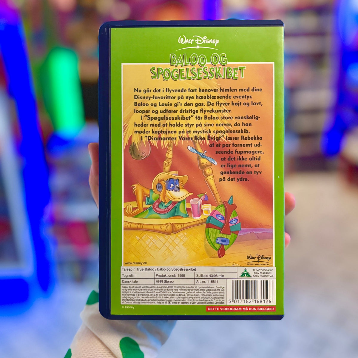 VHS: Luftens Helte - Baloo & Spøgelseskibet (Disney, 90s) - PopCultGang