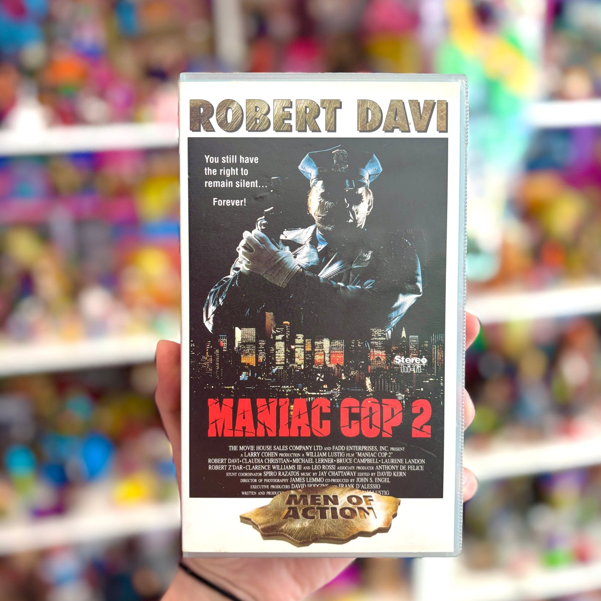 VHS: Maniac Cop 2 (90s) - PopCultGang