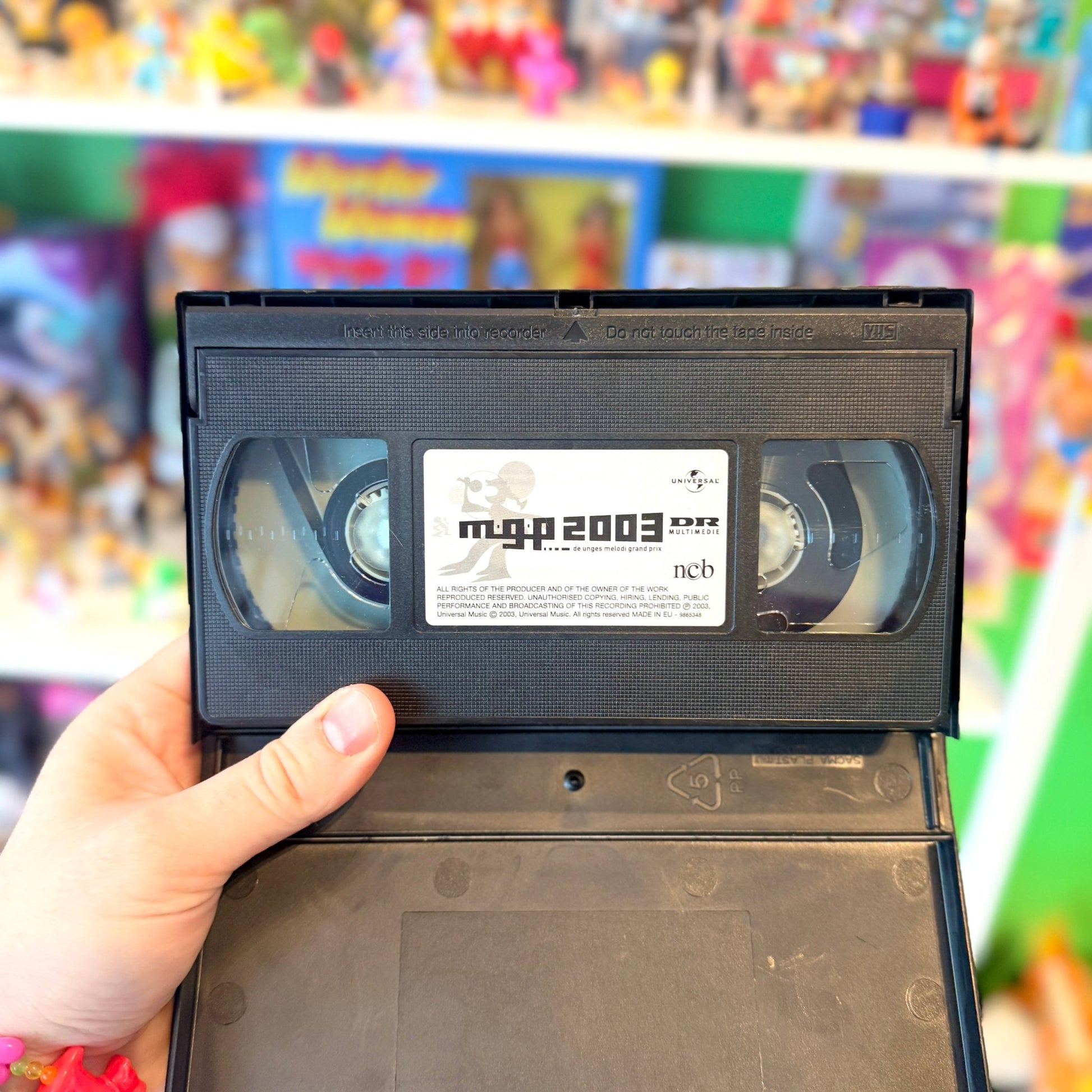 VHS: MGP Melodi Grand Prix 2003 (Danish eurovision for kids) - PopCultGang