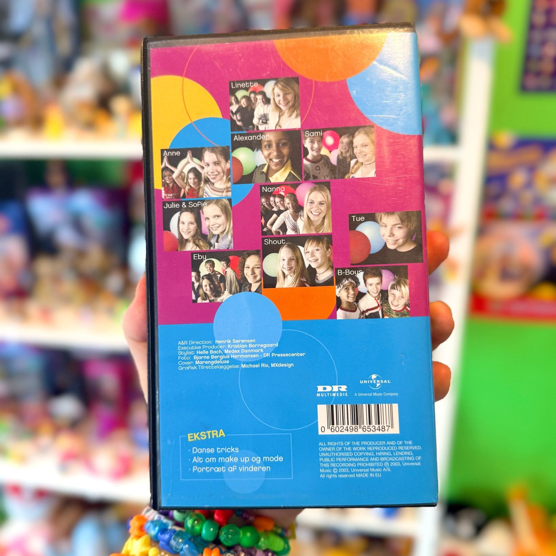 VHS: MGP Melodi Grand Prix 2003 (Danish eurovision for kids) - PopCultGang