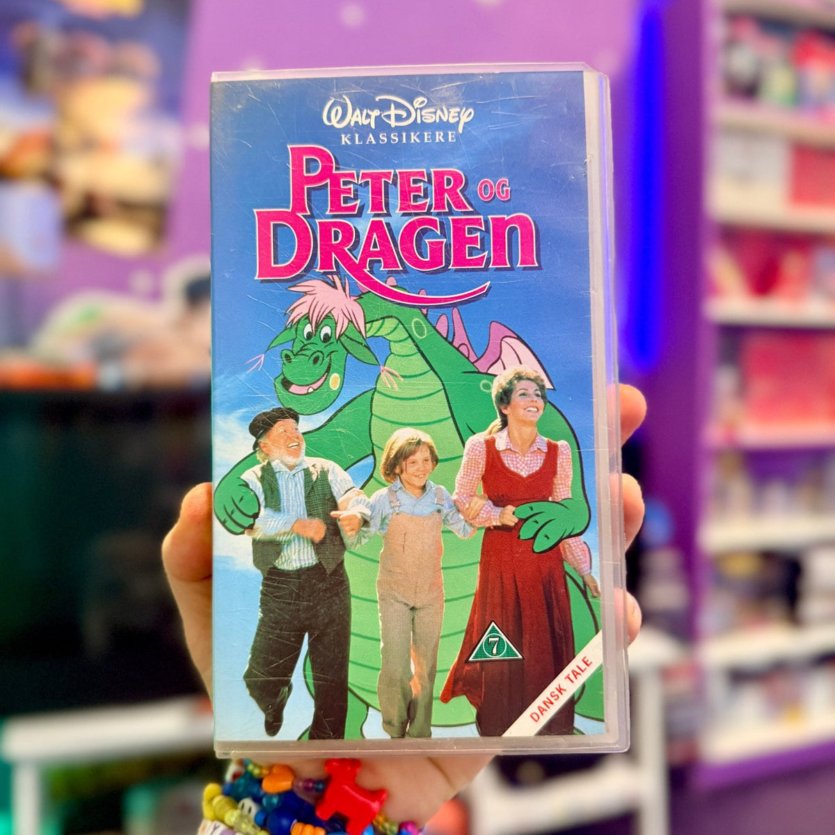 VHS: Peter og Dragen (Disney, danish dub, 80s) - PopCultGang
