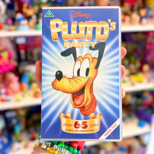 VHS: Pluto's Party (Disney, danish dub, 90s) - PopCultGang