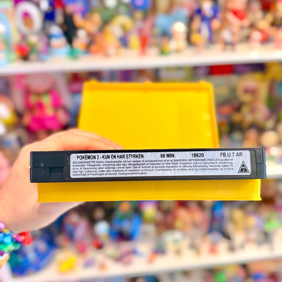 VHS: Pokemon Filmen 2 - Kun En Har Styrken (danish version, 2000s) - PopCultGang