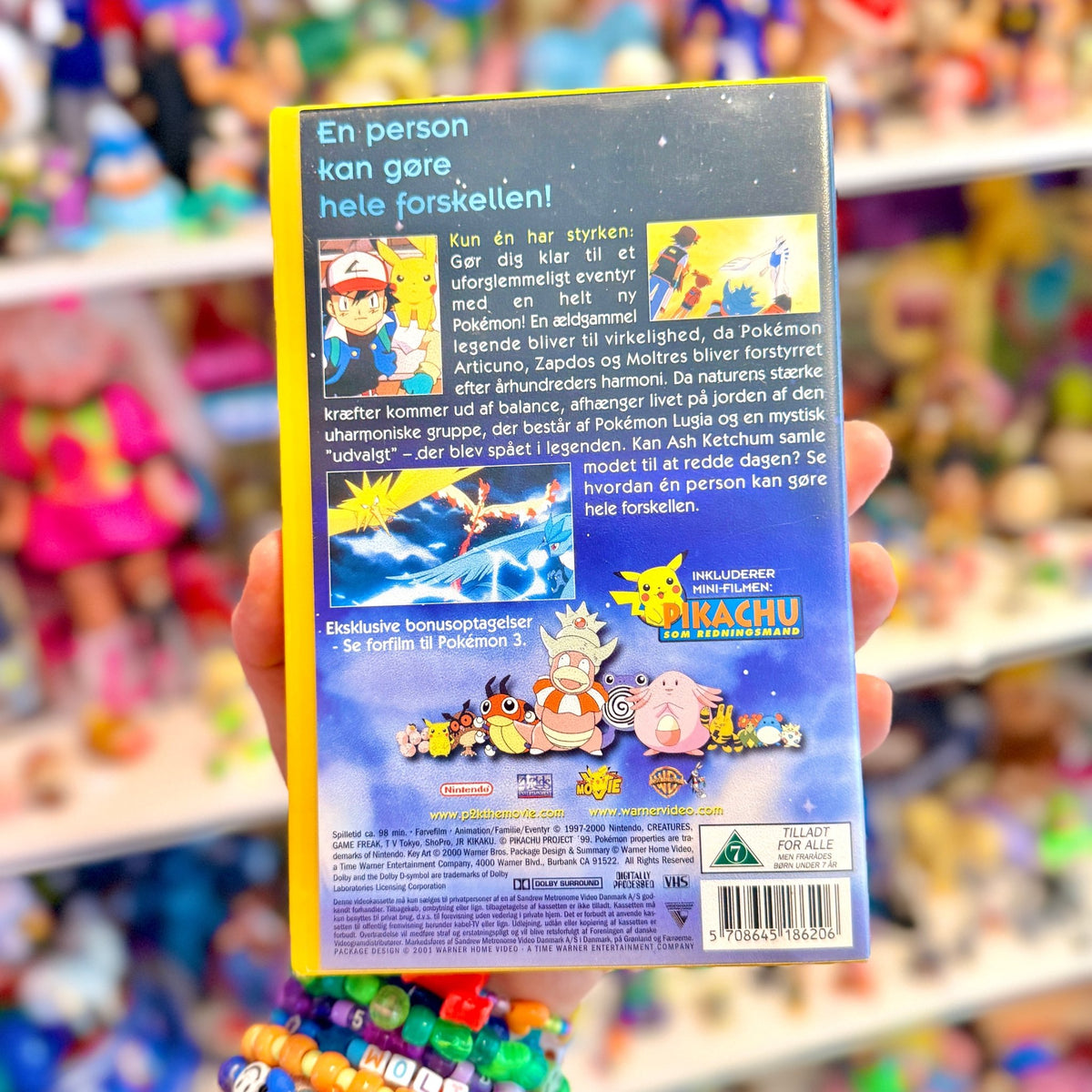 VHS: Pokemon Filmen 2 - Kun En Har Styrken (danish version, 2000s) - PopCultGang