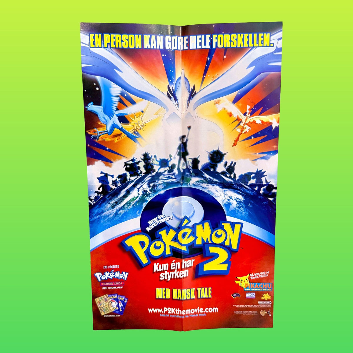 VHS: Pokemon Filmen - Mewtwo Mod Mew (danish version with rare poster, 90s) - PopCultGang