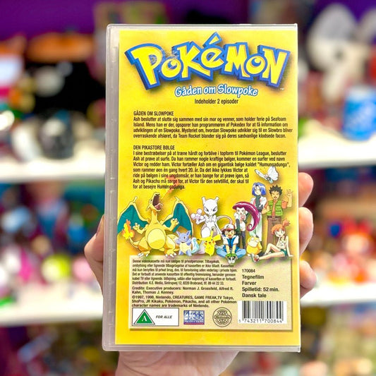 VHS: Pokemon - Gåden Om Slowpoke (Serie 2: Nr. 7, 2000) - PopCultGang