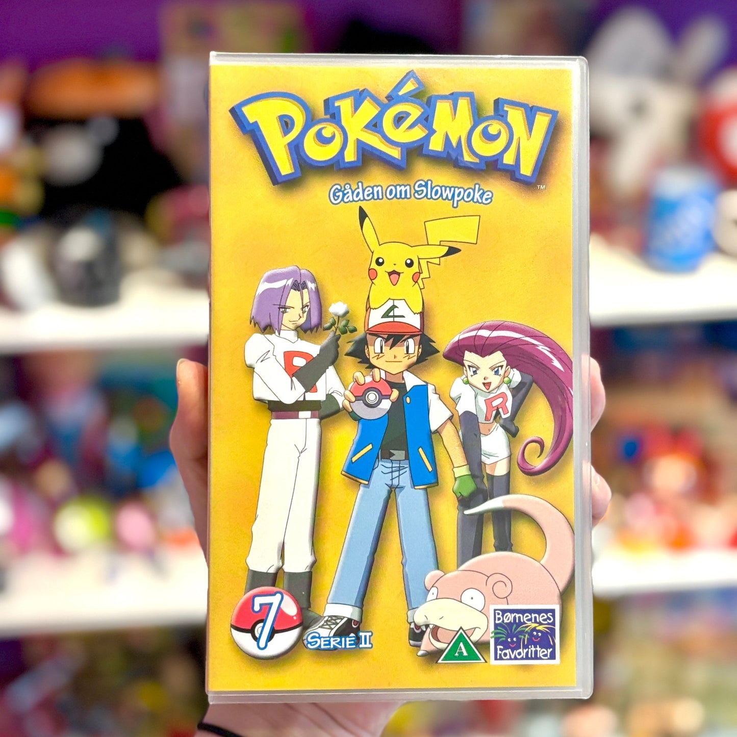 VHS: Pokemon - Gåden Om Slowpoke (Serie 2: Nr. 7, 2000) - PopCultGang
