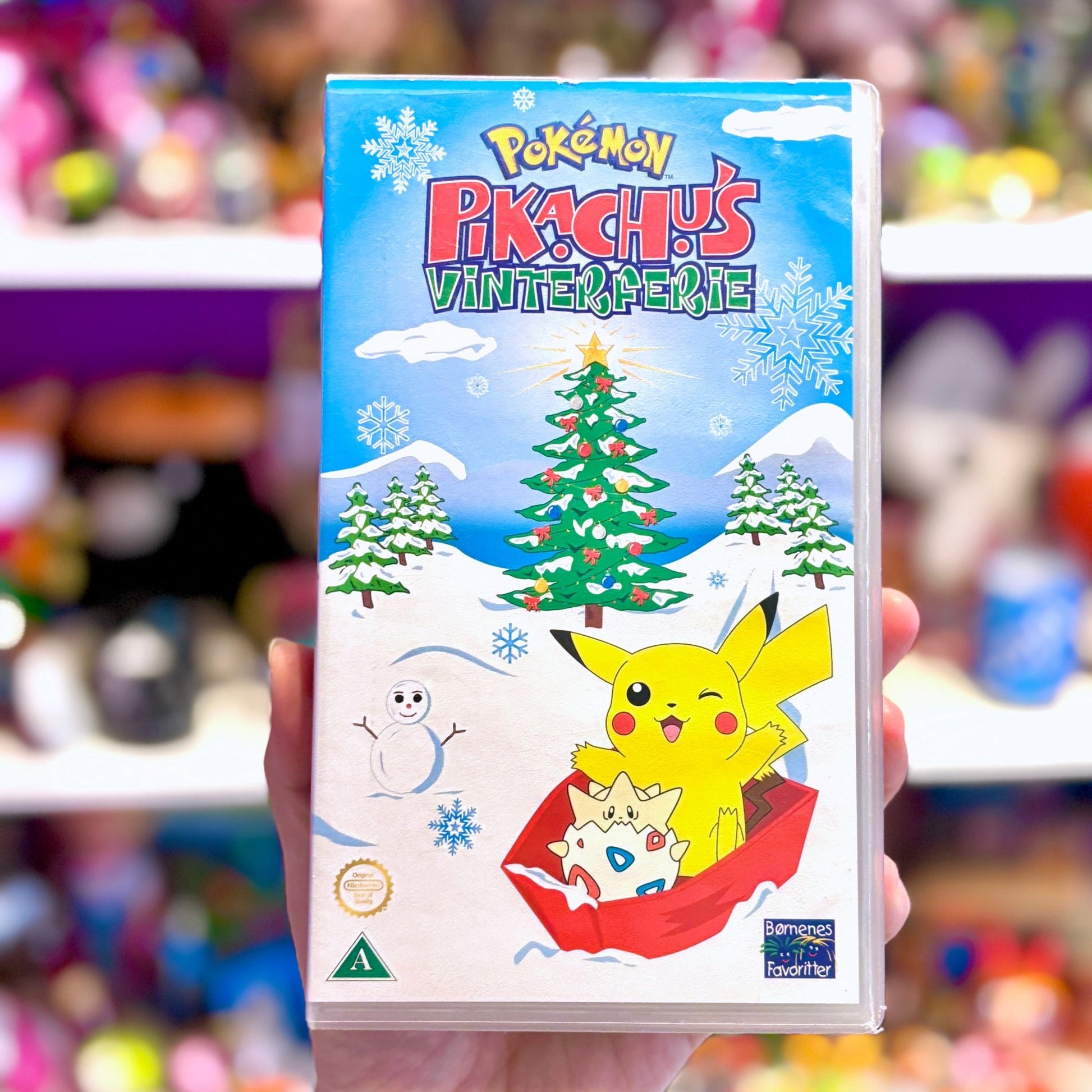 VHS: Pokemon - Pikachu's Vinterferie (90s) - PopCultGang