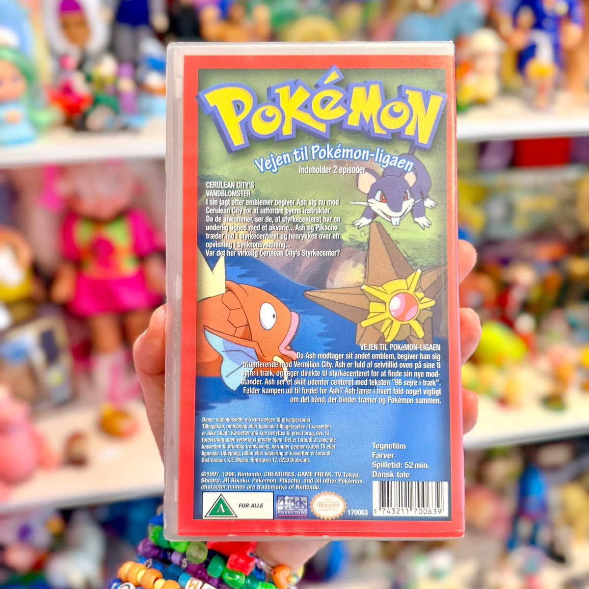 VHS: Pokemon - Vejen Til Pokemon-ligaen (Serie 1: Nr. 4, 2000) - PopCultGang