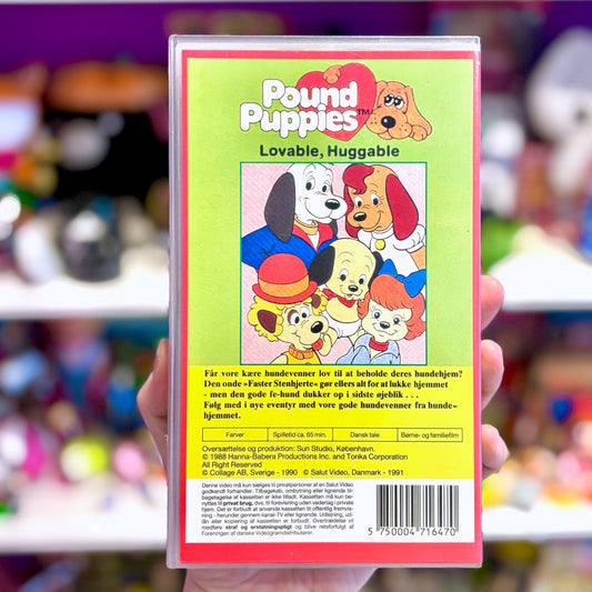 VHS: Pound Puppies Nr. 2: Loveable, Huggable (danish dub, 1986) - PopCultGang