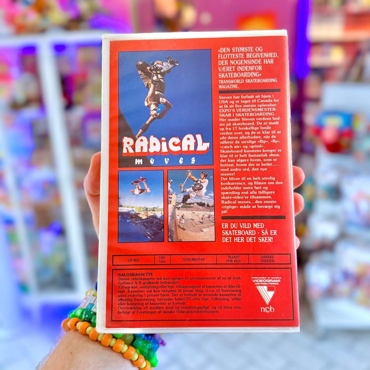 VHS: Radical Moves - Skateboarding Video (90s) - PopCultGang
