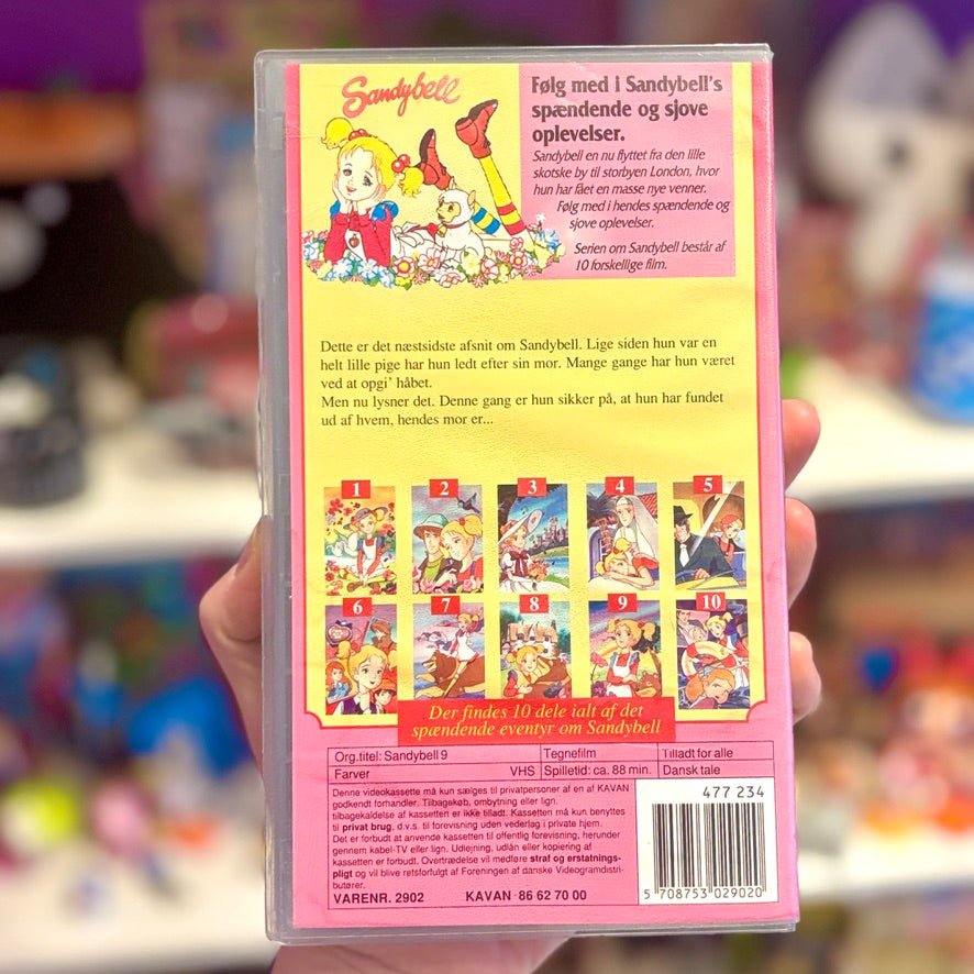 VHS: Sandy Bell - Del 9 (danish, 90s) - PopCultGang