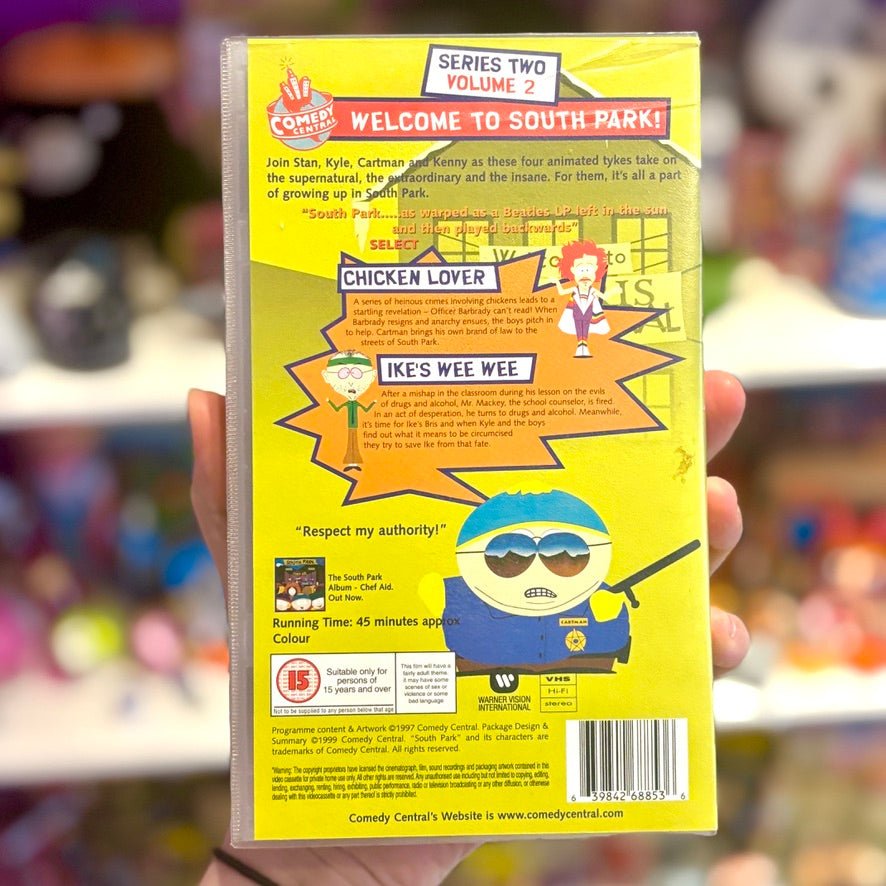 VHS: South Park - Series 2, Volume 2 (Comedy Central, 90s) - PopCultGang