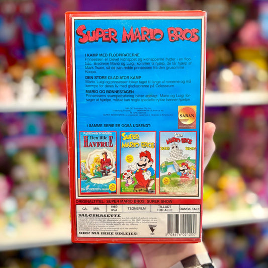 VHS: Super Mario Bros Super Show - Gladiatorkampen (Nintendo, 1989) - PopCultGang