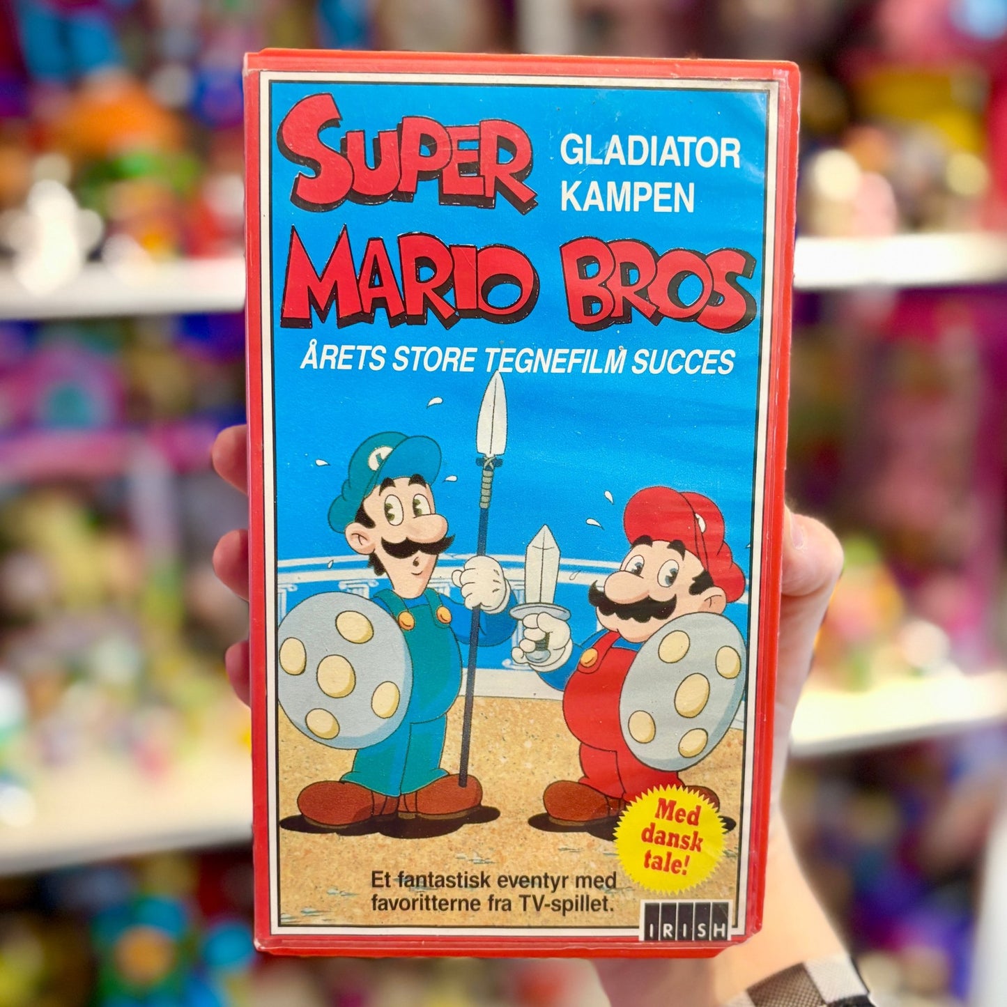 VHS: Super Mario Bros Super Show - Gladiatorkampen (Nintendo, 1989) - PopCultGang