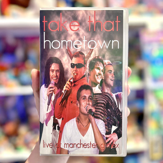 VHS: Take That Hometown - Live at Manchester G - Mex (1995) - PopCultGang