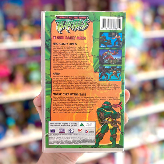 VHS: Teenage Mutant Ninja Turtles - "Mød Casey Jones" (FoxBox, 2003) - PopCultGang