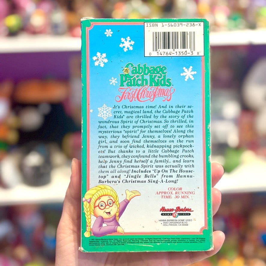 VHS: The Cabbage Patch Kids - First Christmas (1991) - PopCultGang