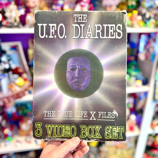 VHS: The U.F.O. Diaries - 3 Video Box Set (90s) - PopCultGang