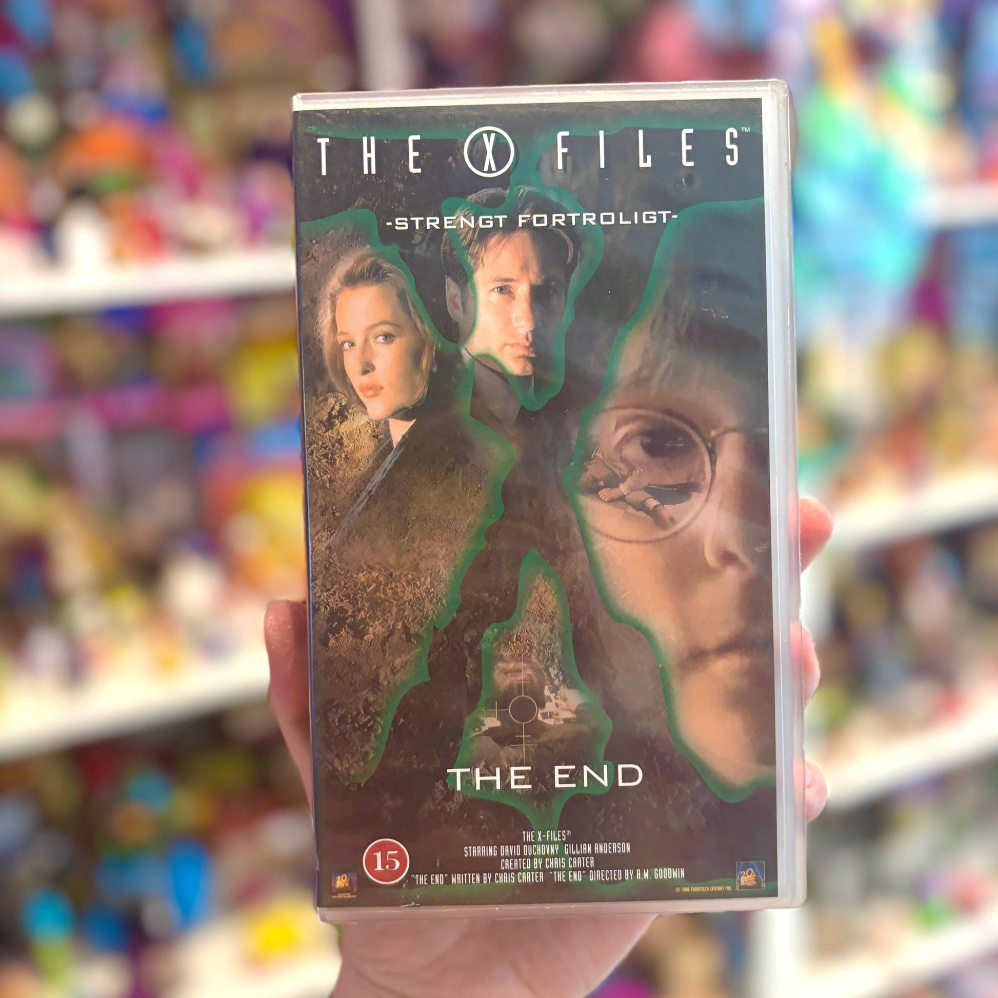 VHS: The X-Files - Strengt Fortroligt - The End (90s) - PopCultGang