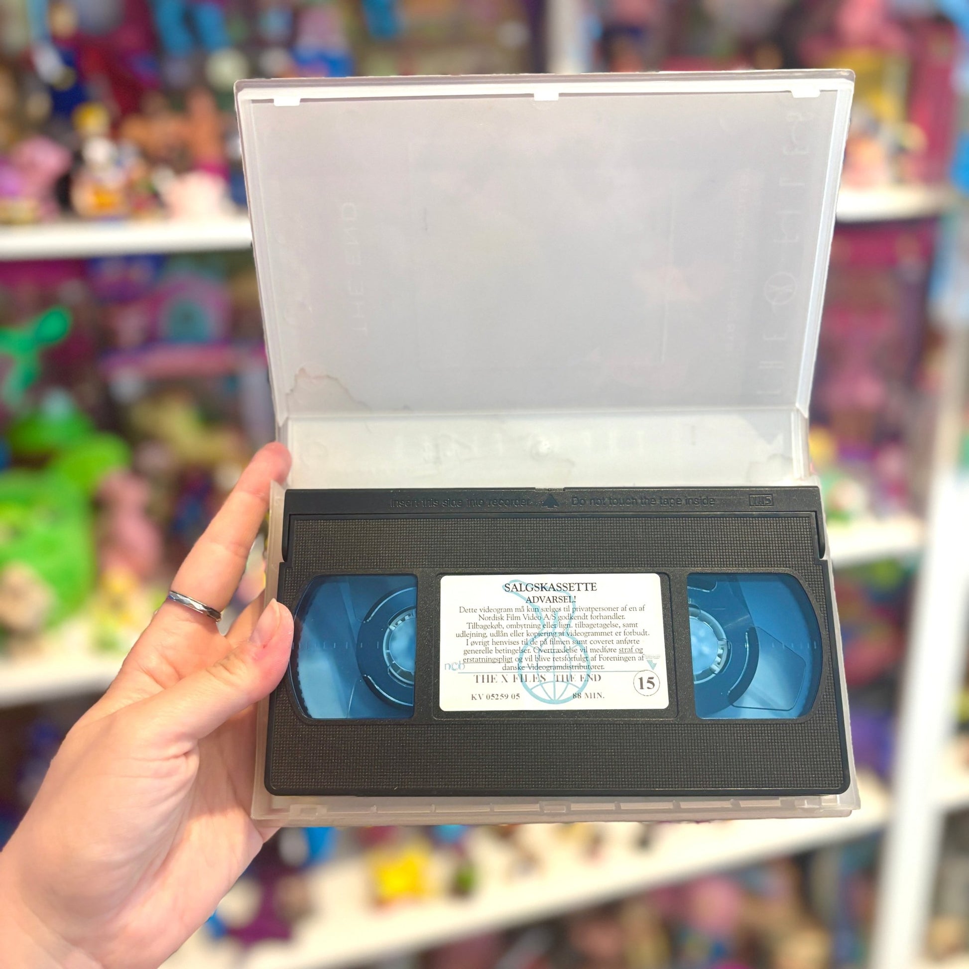 VHS: The X-Files - Strengt Fortroligt - The End (90s) - PopCultGang