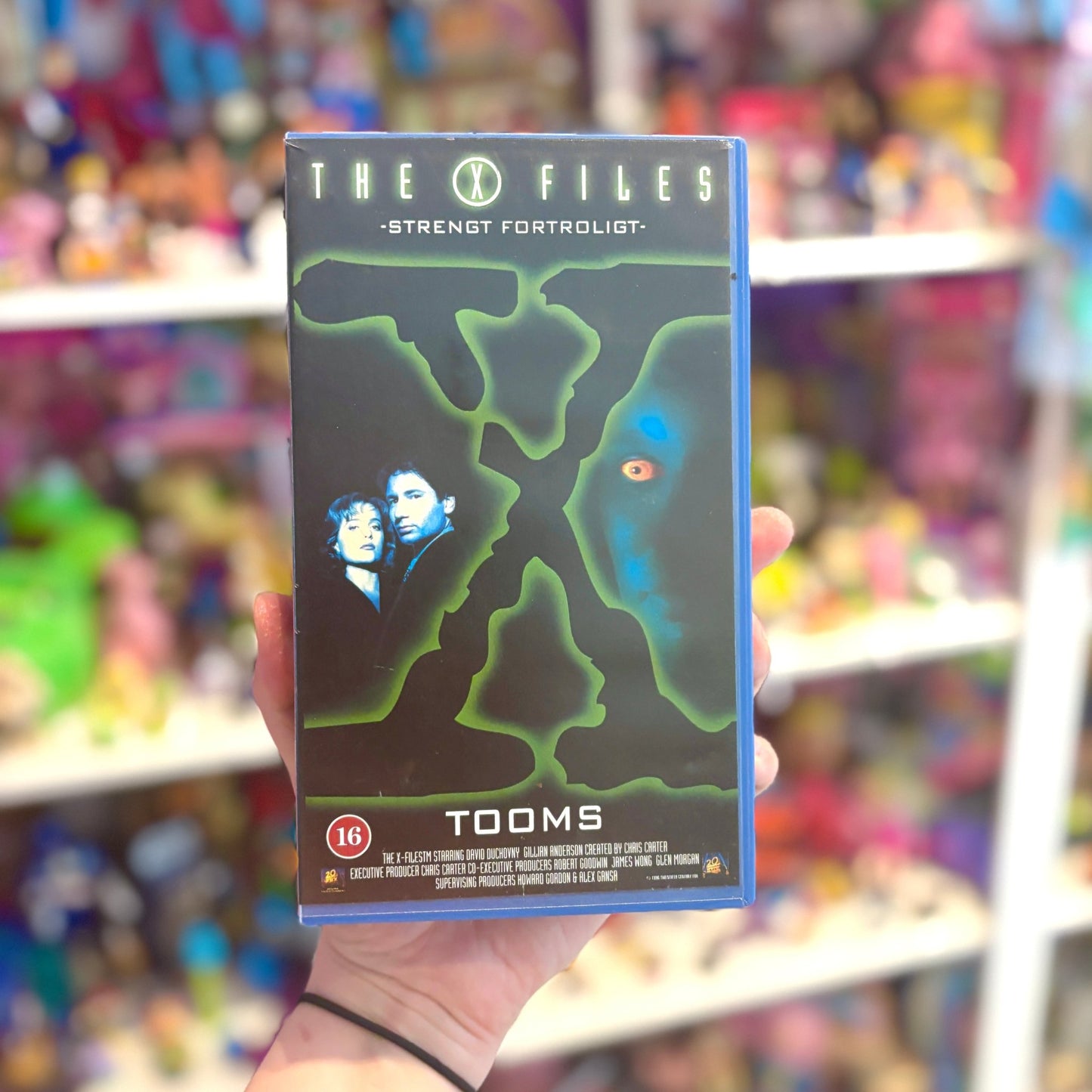 VHS: The X-Files - Strengt Fortroligt - Tooms (90s) - PopCultGang