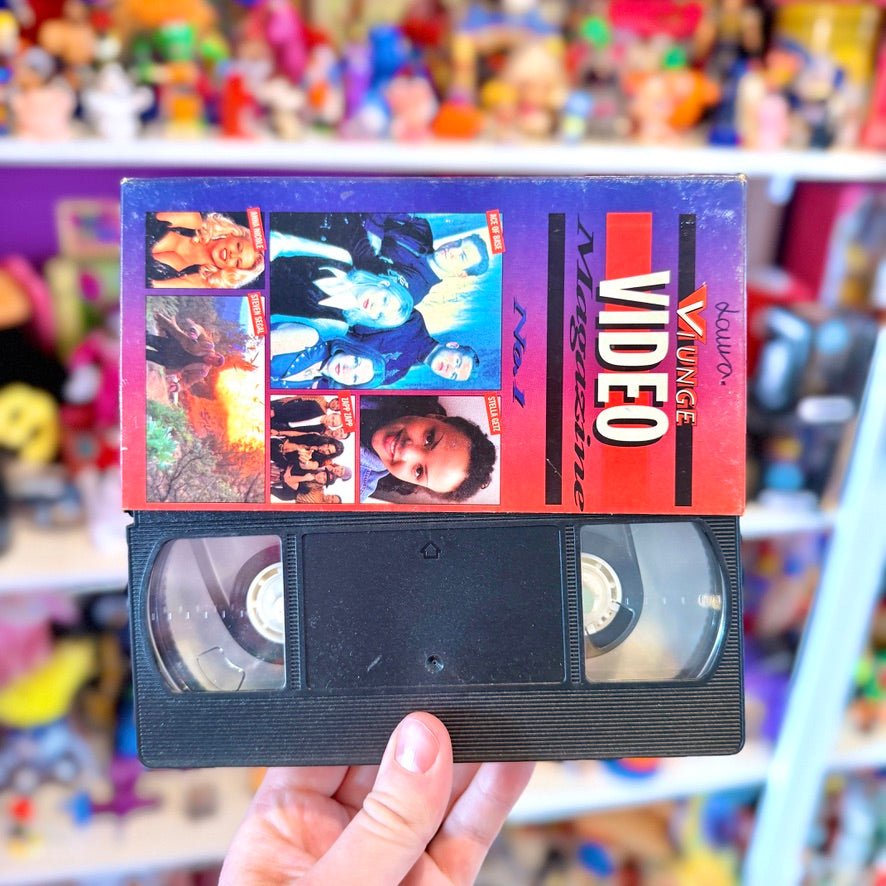 VHS: Vi Unge Magazine No. 1 (danish youth magazine, 90s) - PopCultGang