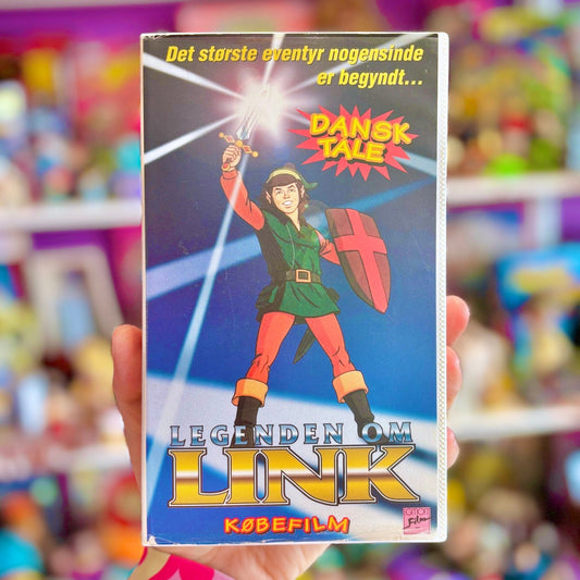 VHS: Zelda - Legenden om Link (Danish, Nintendo, 1989) - PopCultGang