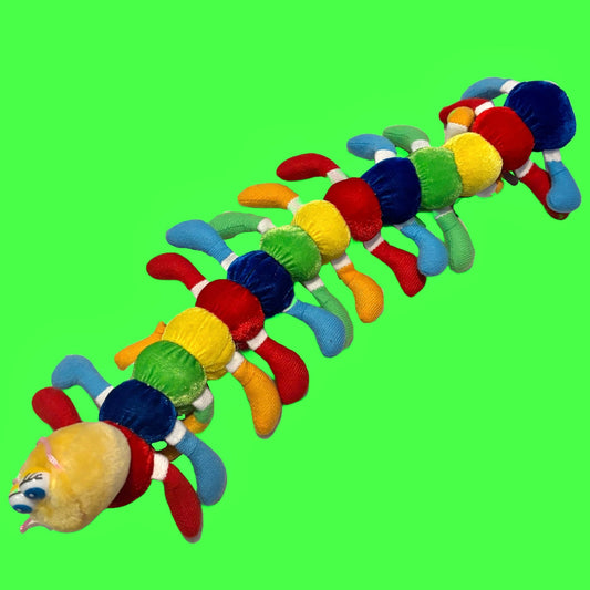 Vintage Caterpillar Plush (80s, Lots - a - Lots - a - Leggggggs bootleg) - PopCultGang