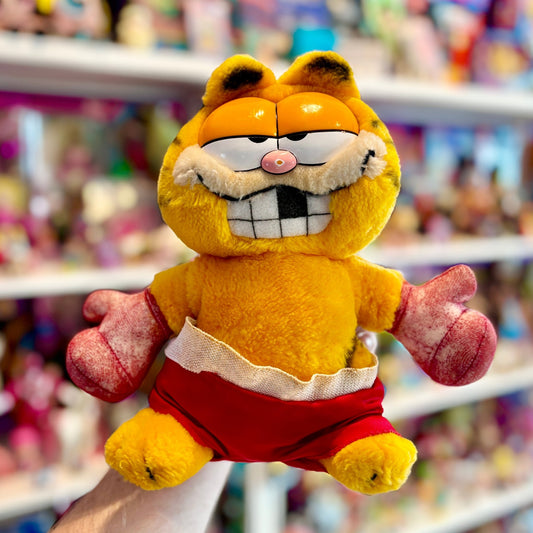 Vintage Garfield Plush (with boxing gloves) - PopCultGang