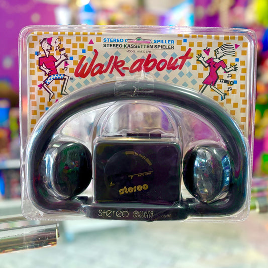 Walk - About Cassette Walkman with Carrying Cassette Player (80s) - PopCultGang
