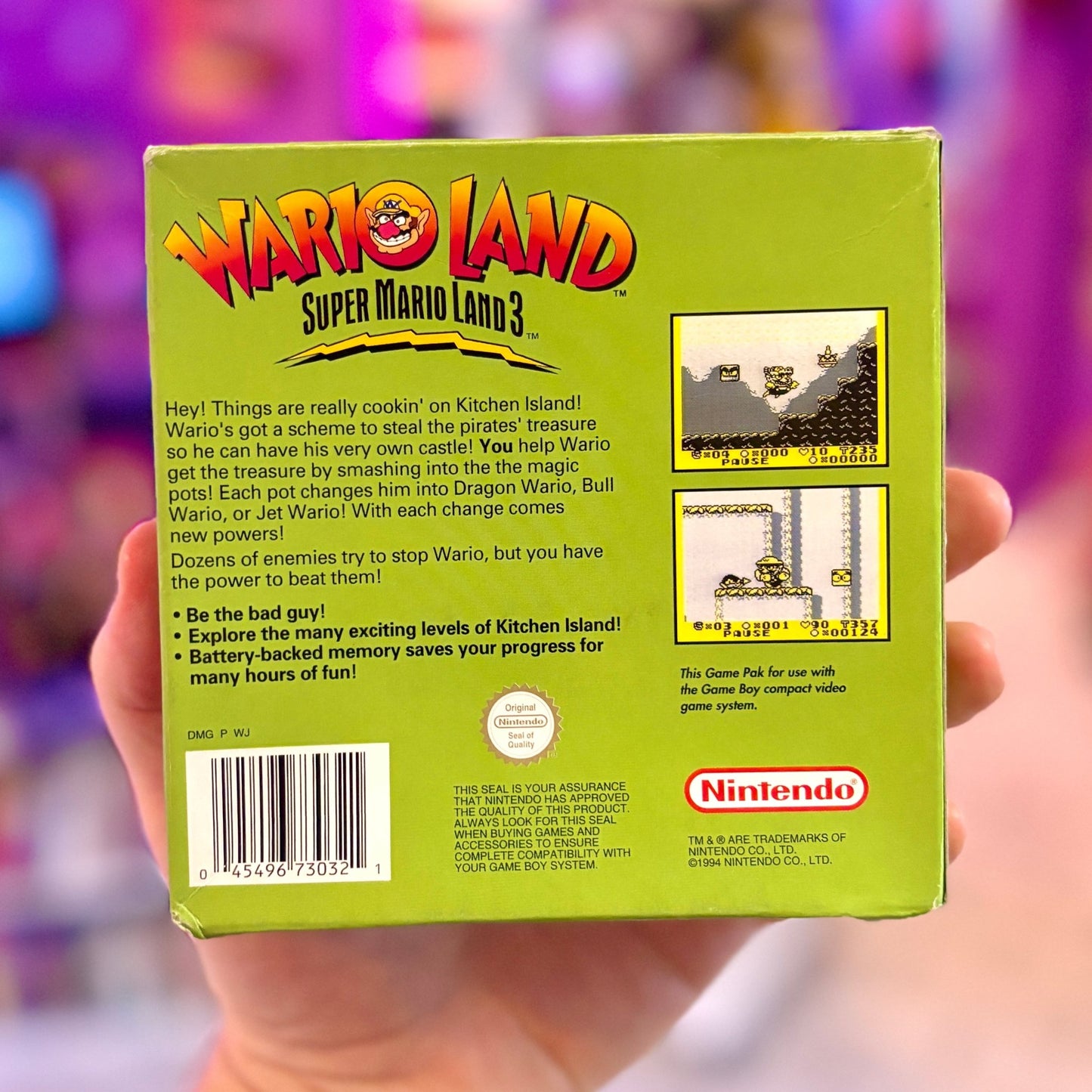 Wario Land - Super Mario Land 3 (Boxed, Gameboy) - PopCultGang