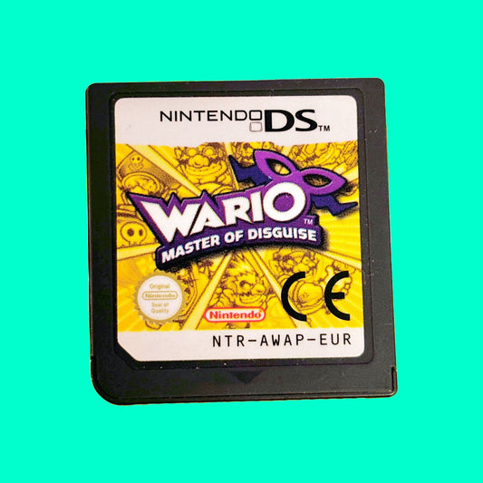 Wario: Master of Disguise (Nintendo DS, loose) - PopCultGang