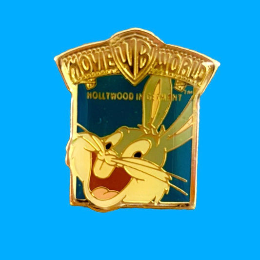 Warner Bros. Movie World - Bugs Bunny Enamel Pin (90s) - PopCultGang