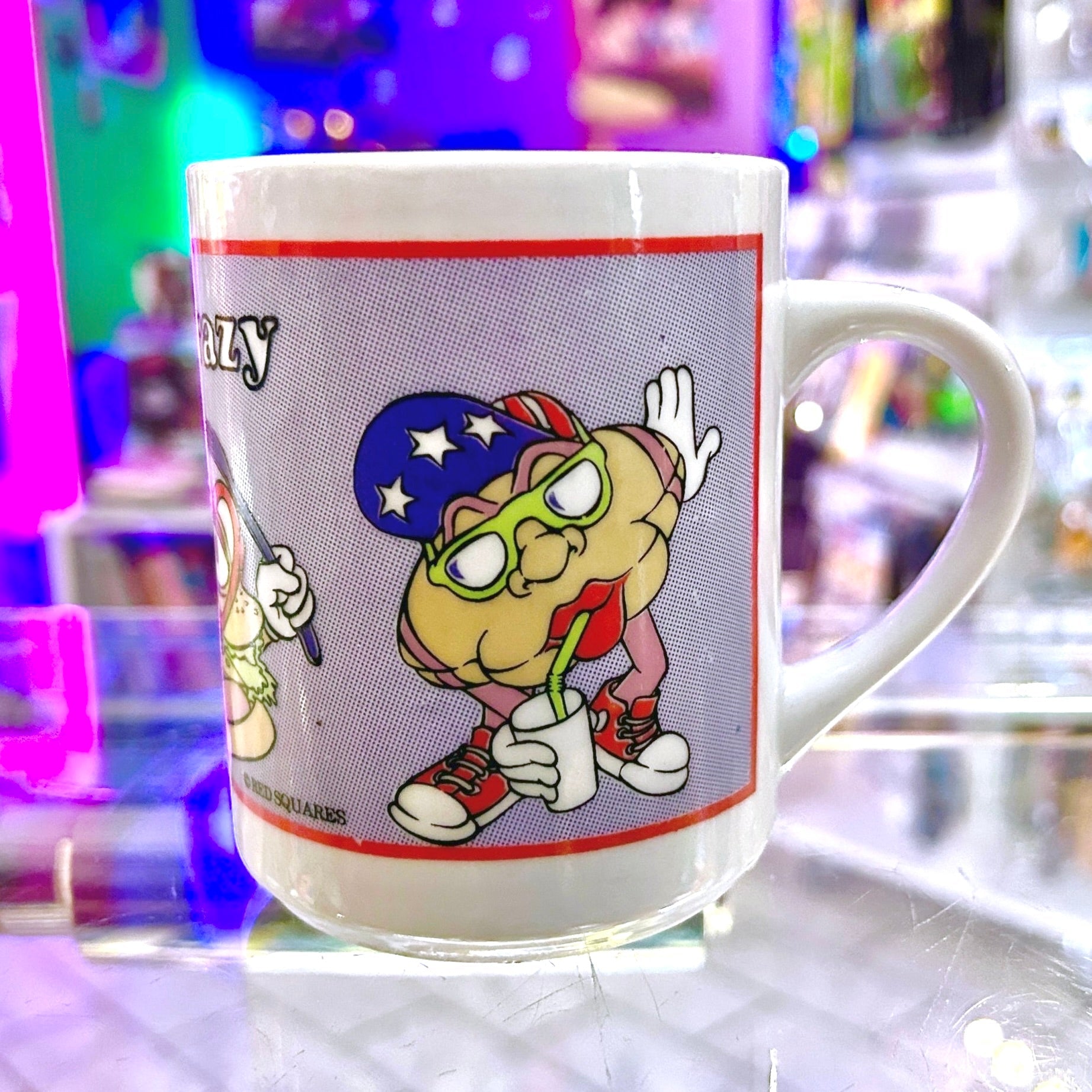 We Love Crazy Burger Mug (Euromic, 90s) - PopCultGang