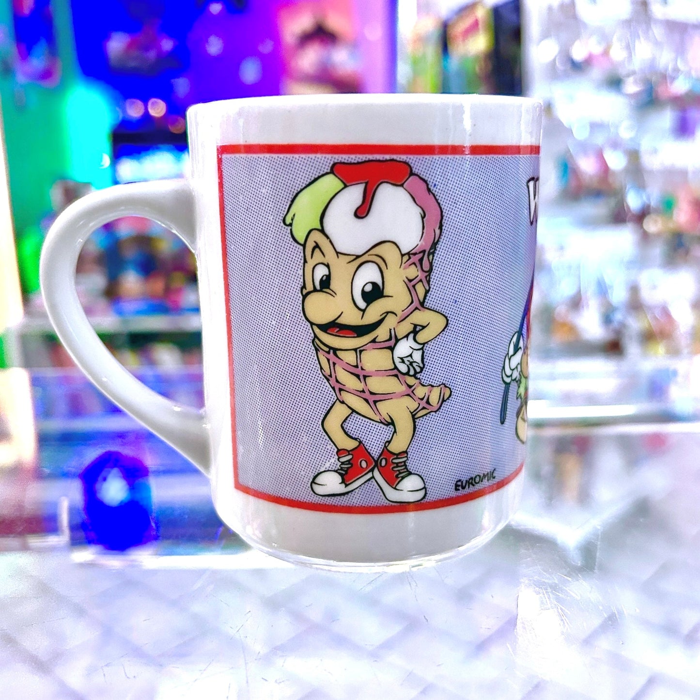 We Love Crazy Burger Mug (Euromic, 90s) - PopCultGang