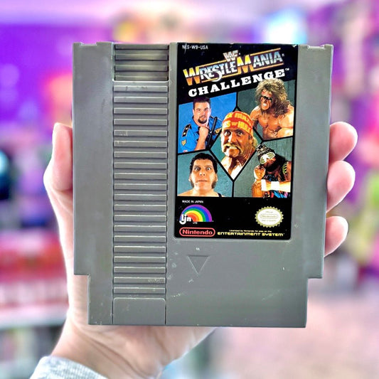 WF Wrestlemania Challenge (NTSC, NES) - PopCultGang