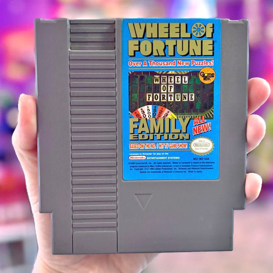 Wheel of Fortune: Family Edition (NTSC, NES) - PopCultGang