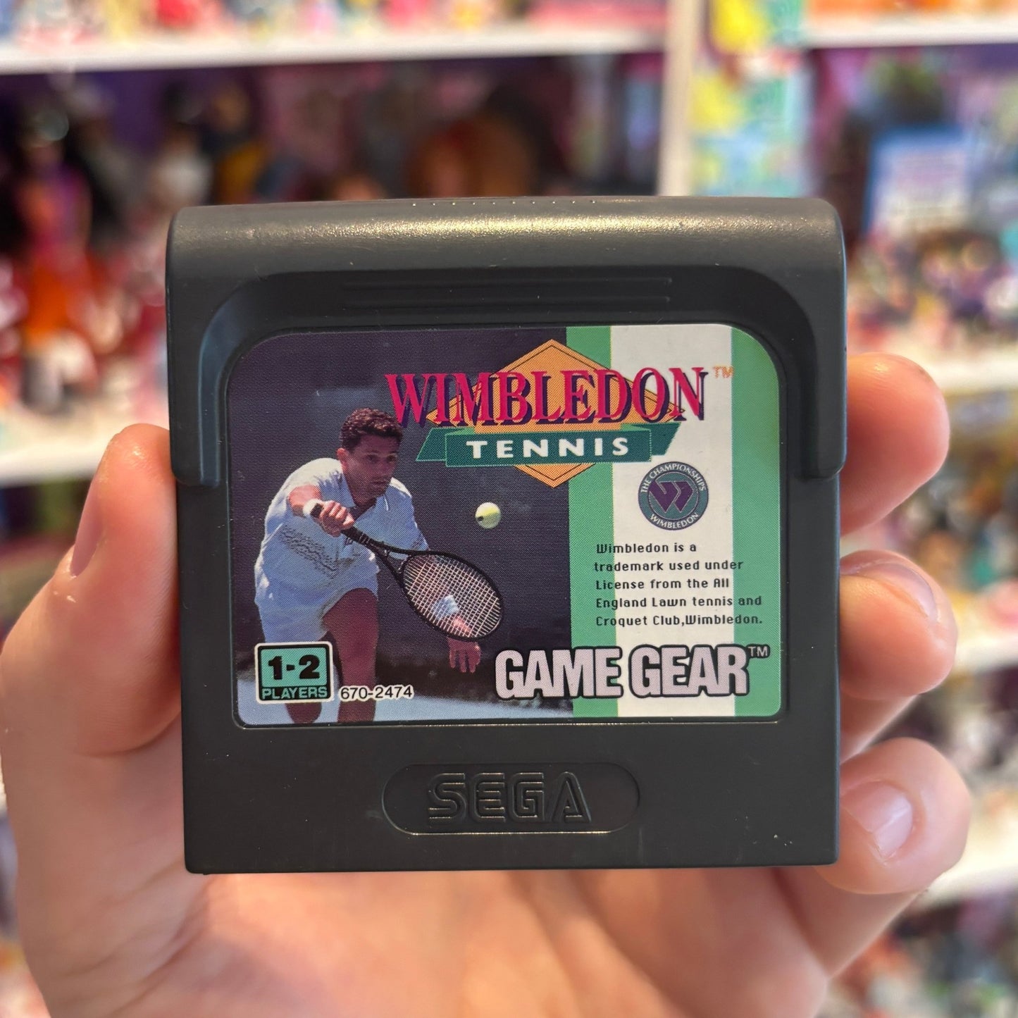 Wimbledon Tennis (Sega Game Gear) - PopCultGang